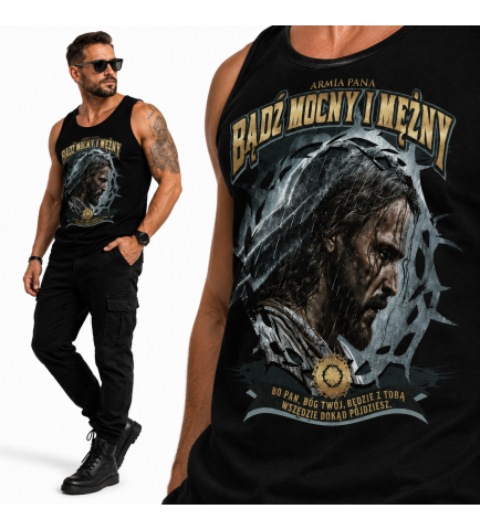 tank-top Chrześcijański   Bądz Mocny
